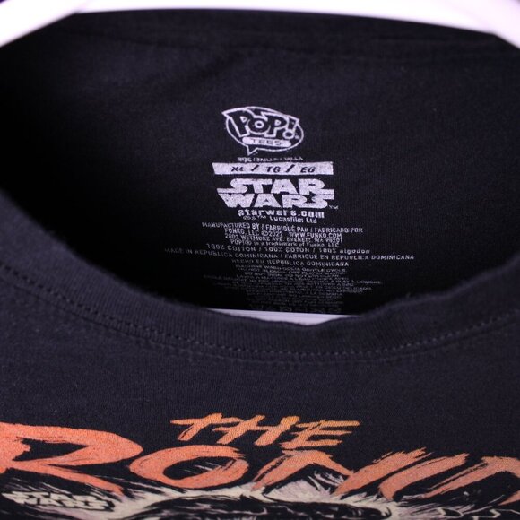 Star Wars The Ronin Funko Pop Black Graphic Print Short Sleeve T-Shirt - Picture 3 of 4